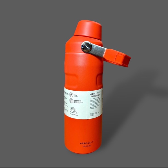 Stanley IceFlow Fast Flow Insulated Water Orange Bottle 16 oz - Picture 6 of 14